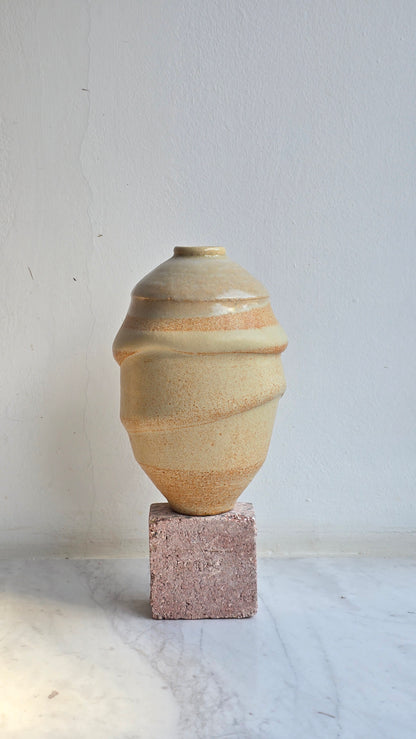 Sand Series - Ridged Vase